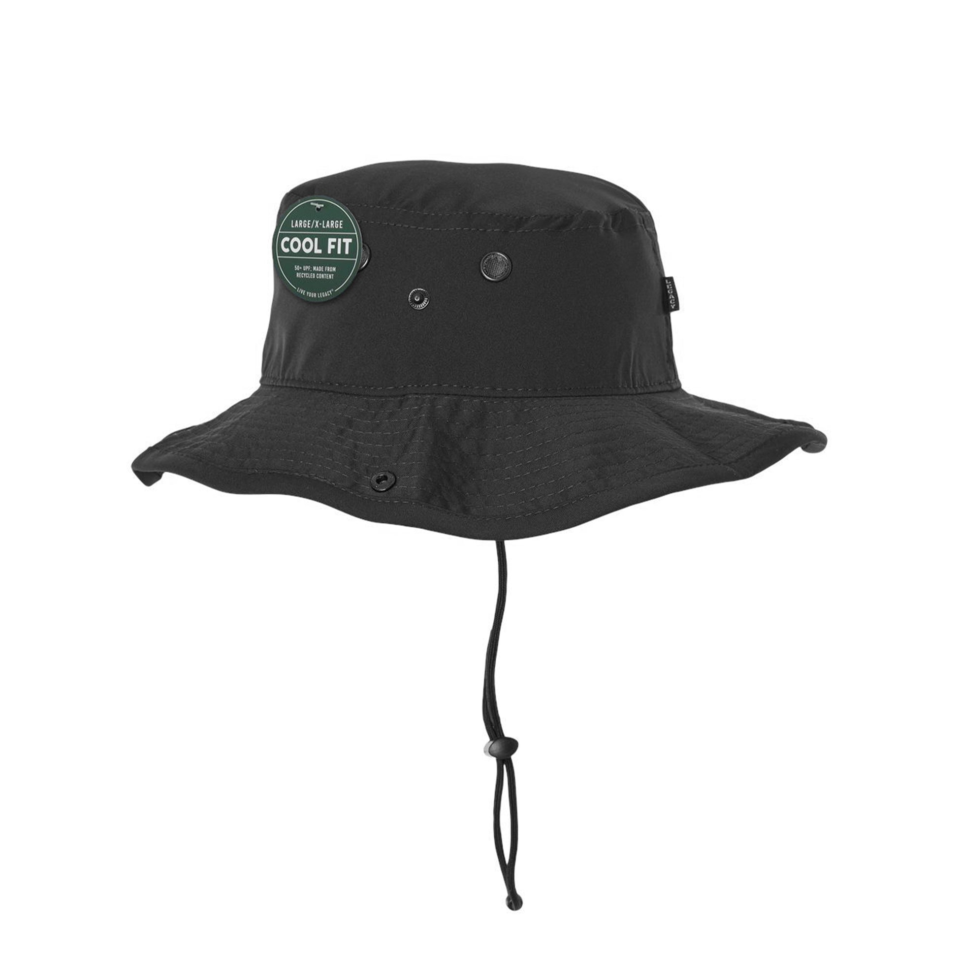 [BORDER PATROL] Reflective Boonie Hat [BLK/REF]-13 Fifty Apparel