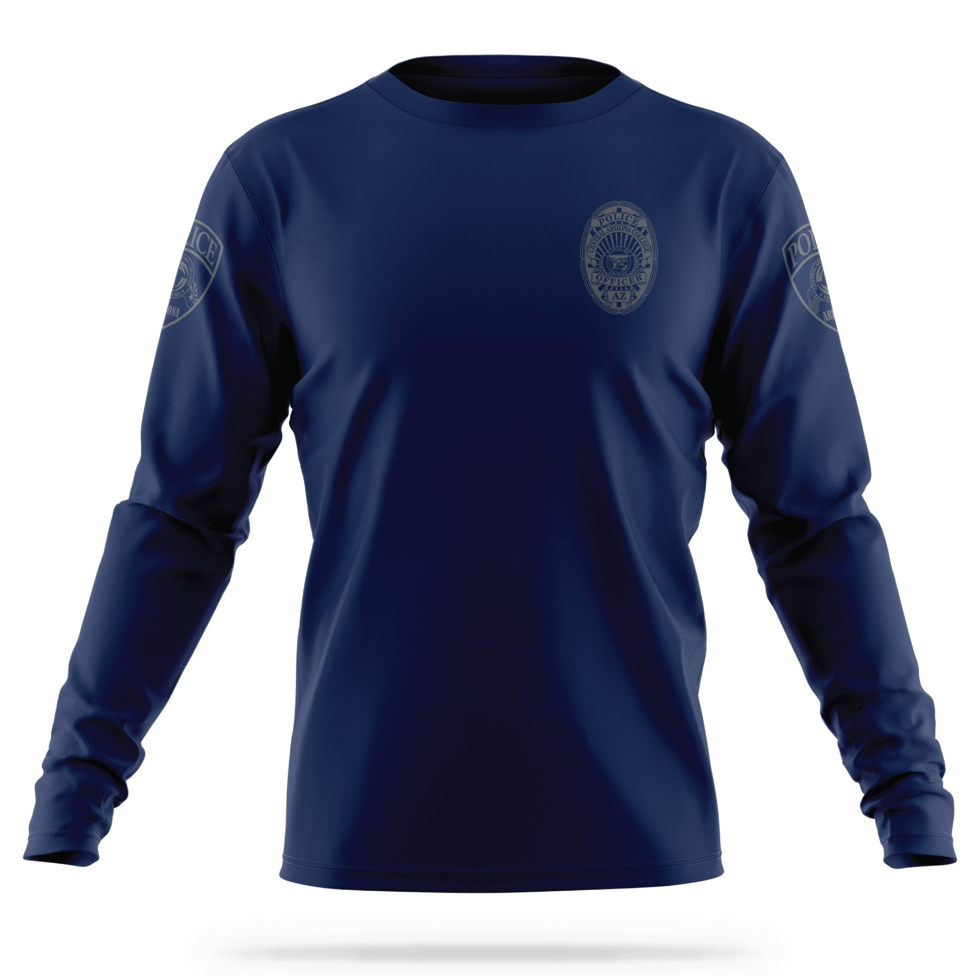 [CENTRAL ARIZONA COLLEGE] Utility Long Sleeve Shirt [NAVY]-13 Fifty Apparel