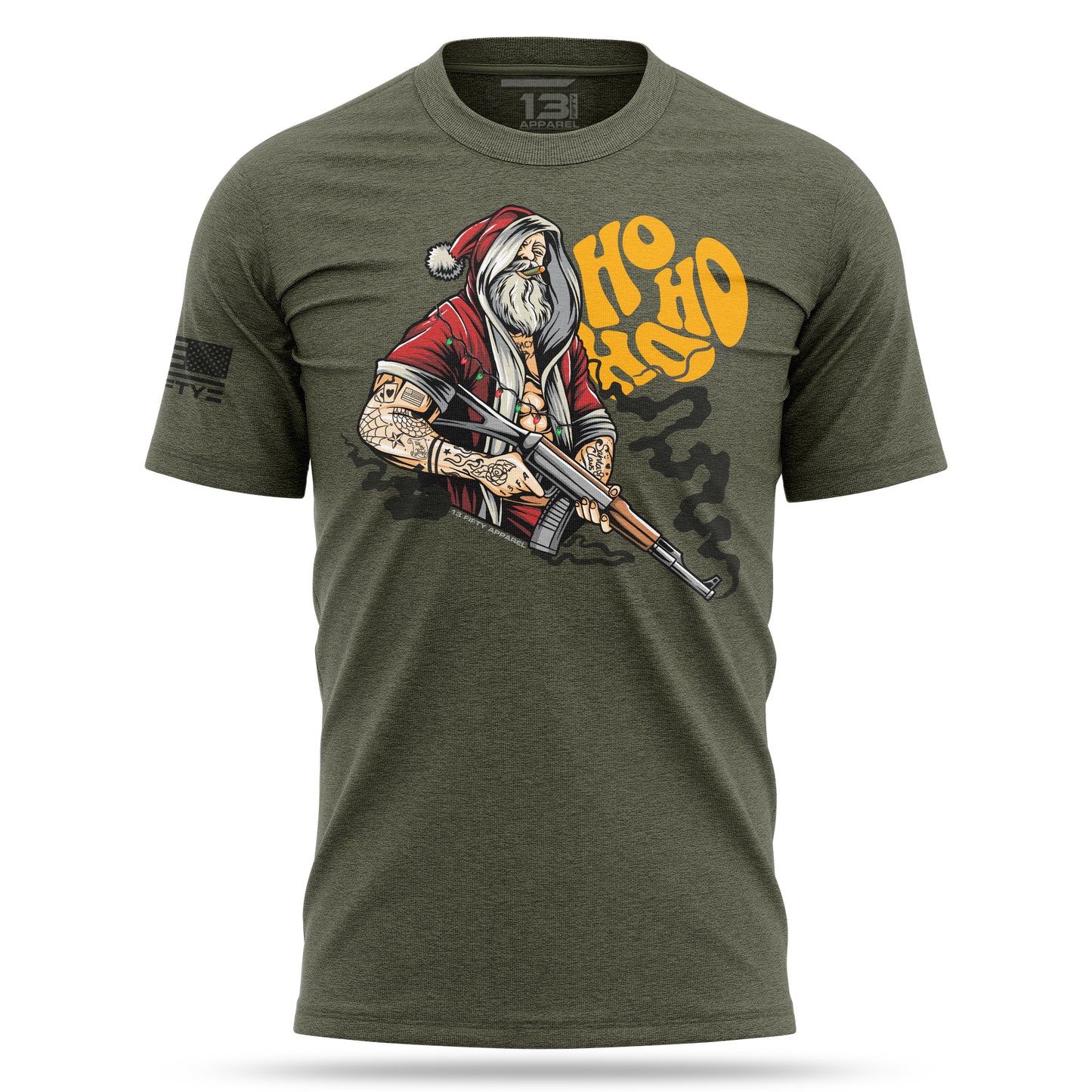 [COMBAT CLAUS] Cotton Blend Shirt [GRN]
