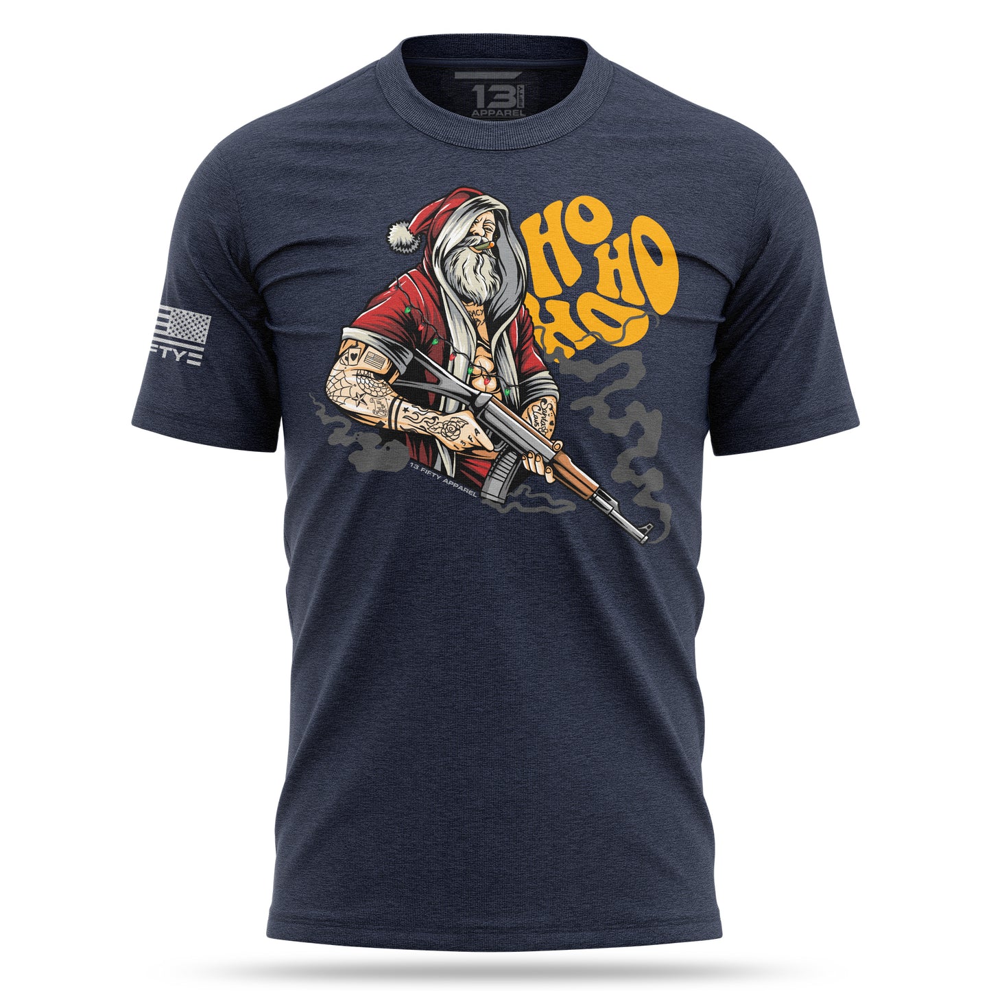 [COMBAT CLAUS] Cotton Blend Shirt [NVY]