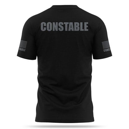 [CONSTABLE] Cotton Blend Shirt [BLK/GRY]-13 Fifty Apparel