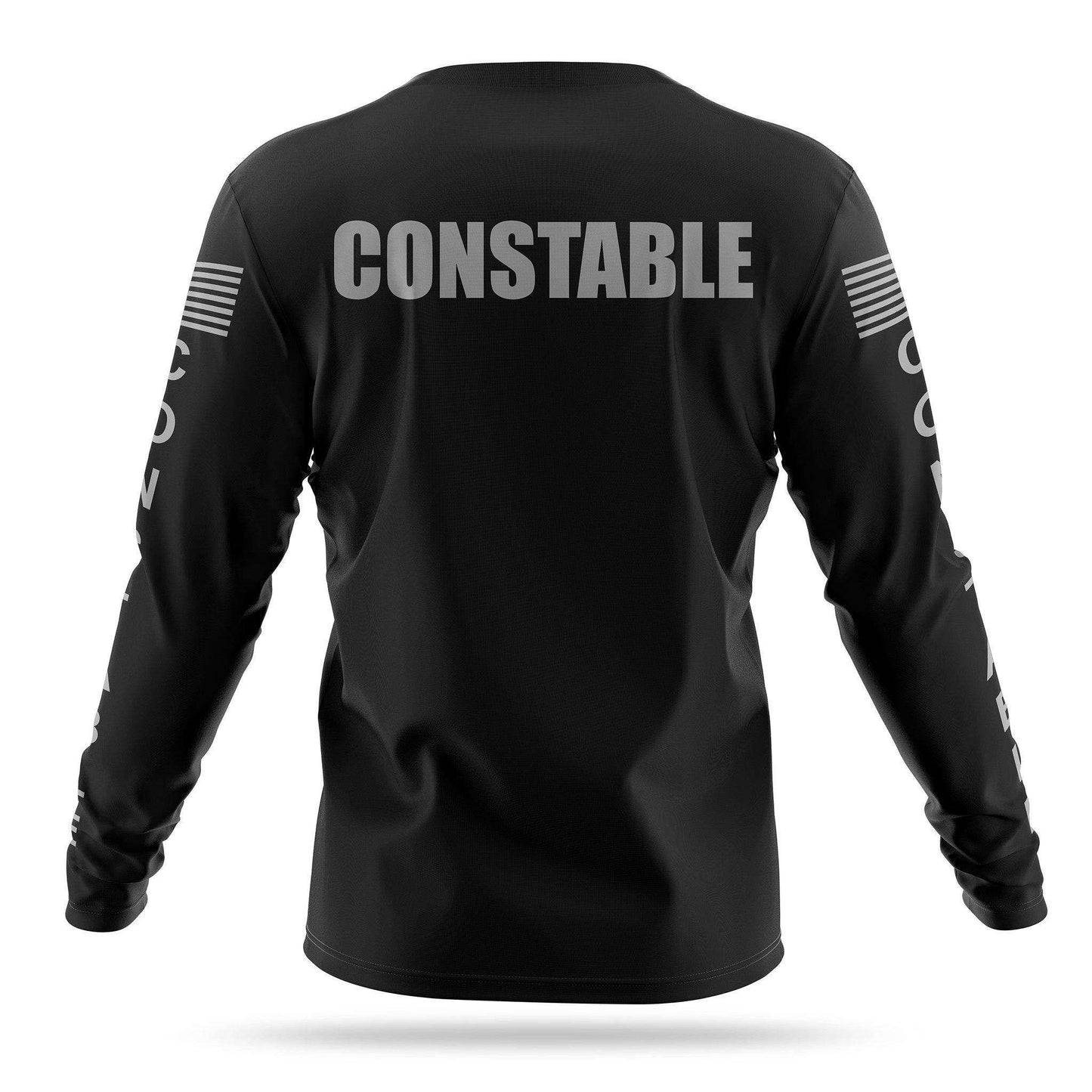 [CONSTABLE] Men's Performance Long Sleeve [BLK/GRY]-13 Fifty Apparel