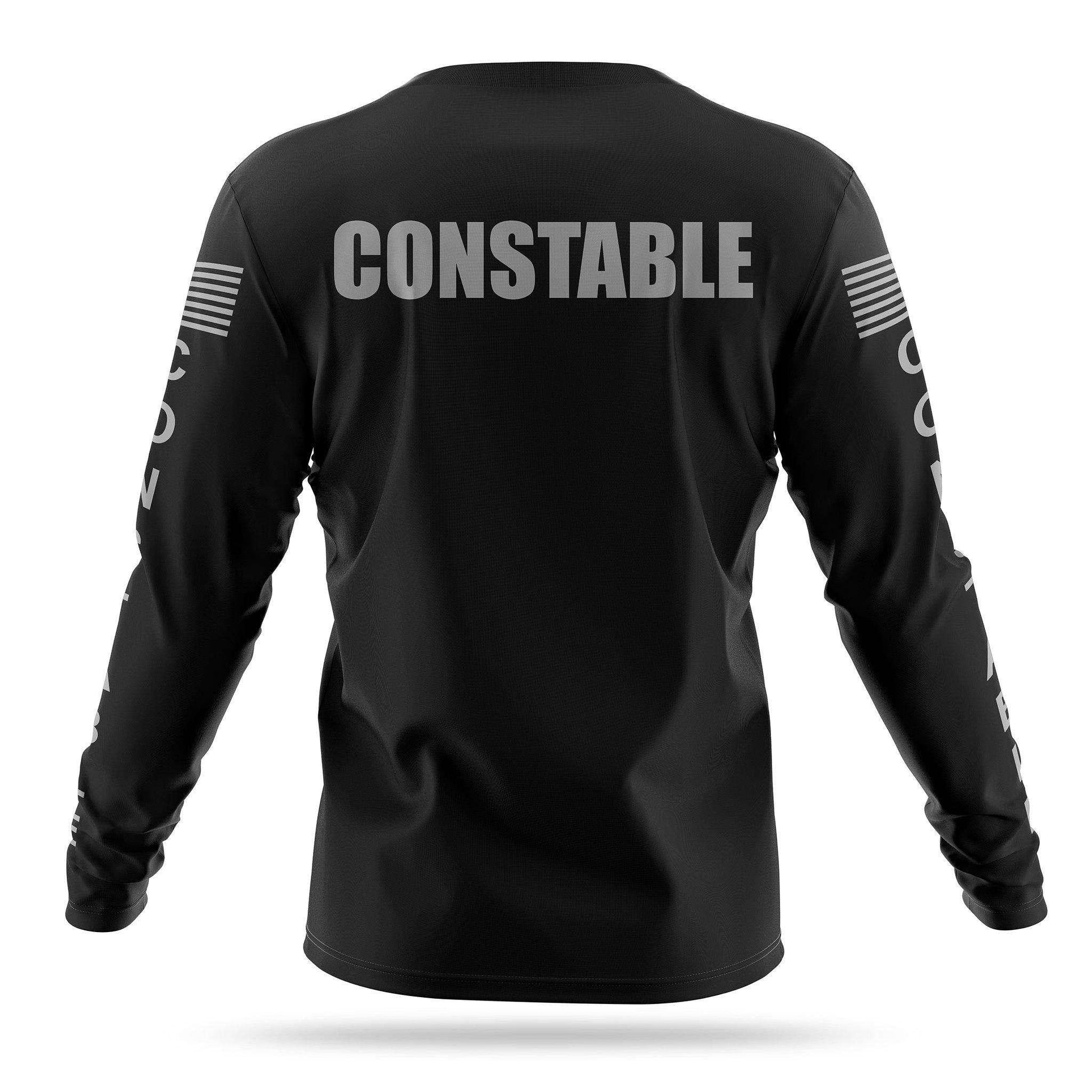 [CONSTABLE] Men's Performance Long Sleeve [BLK/GRY]-13 Fifty Apparel