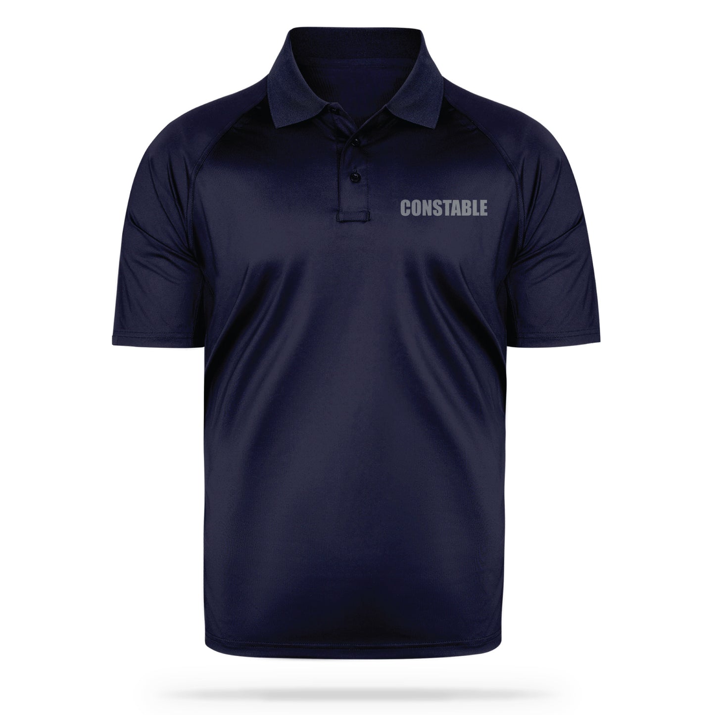 [CONSTABLE] Men's Performance Polo [NVY/GRY]-13 Fifty Apparel