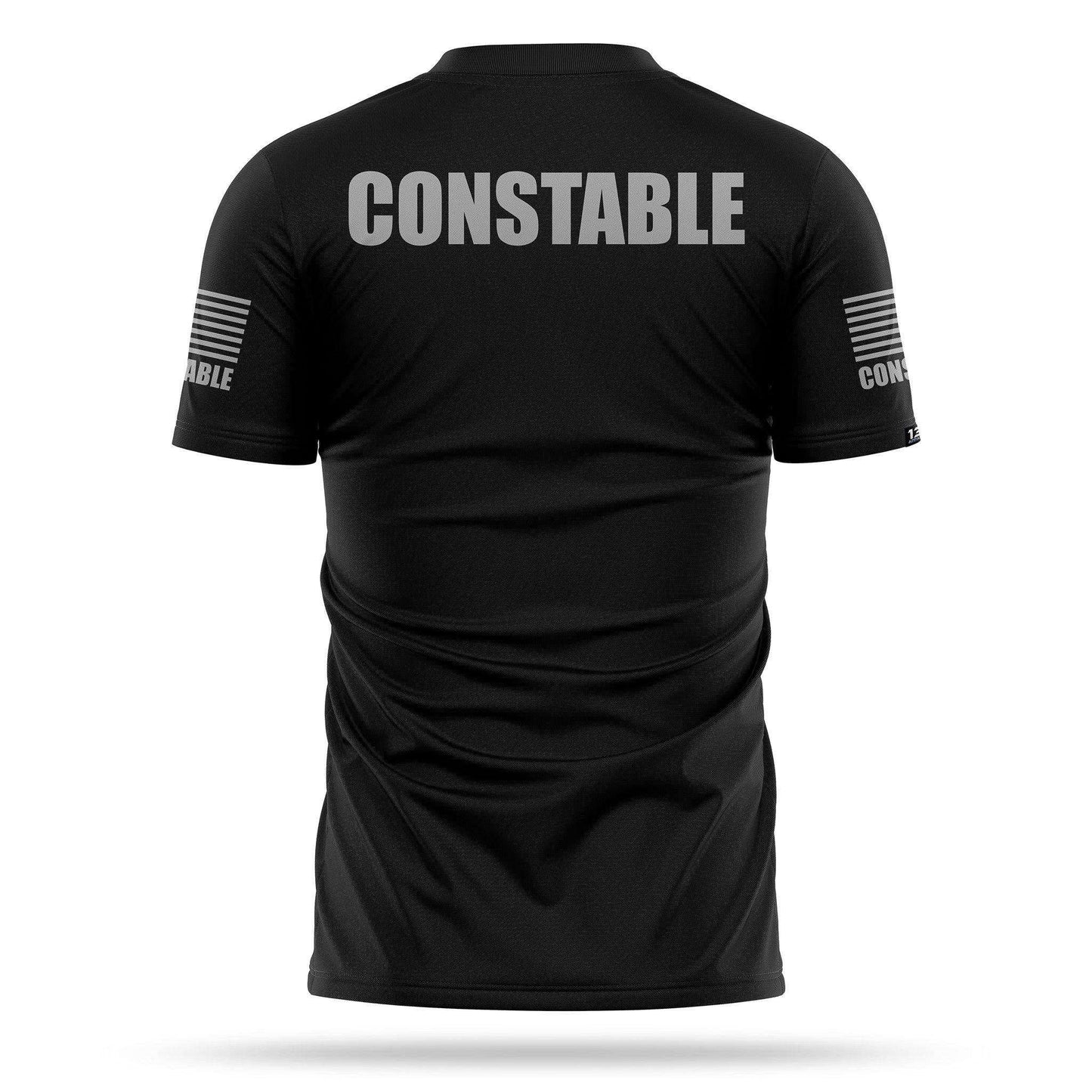 [CONSTABLE] Men's Performance Shirt [BLK/GRY]-13 Fifty Apparel