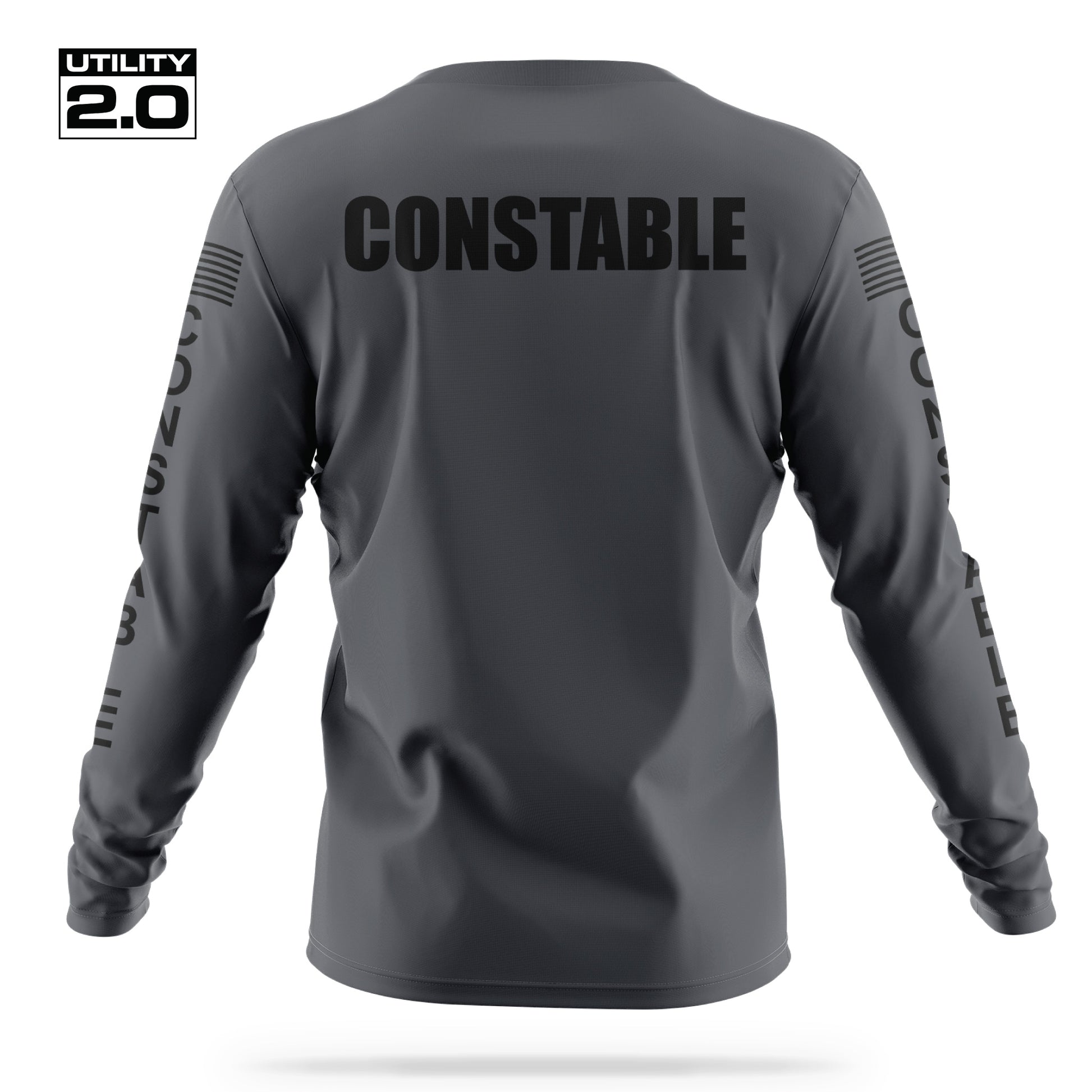 [CONSTABLE] Men's Utility 2.0 Long Sleeve [CHAR/BLK]-13 Fifty Apparel