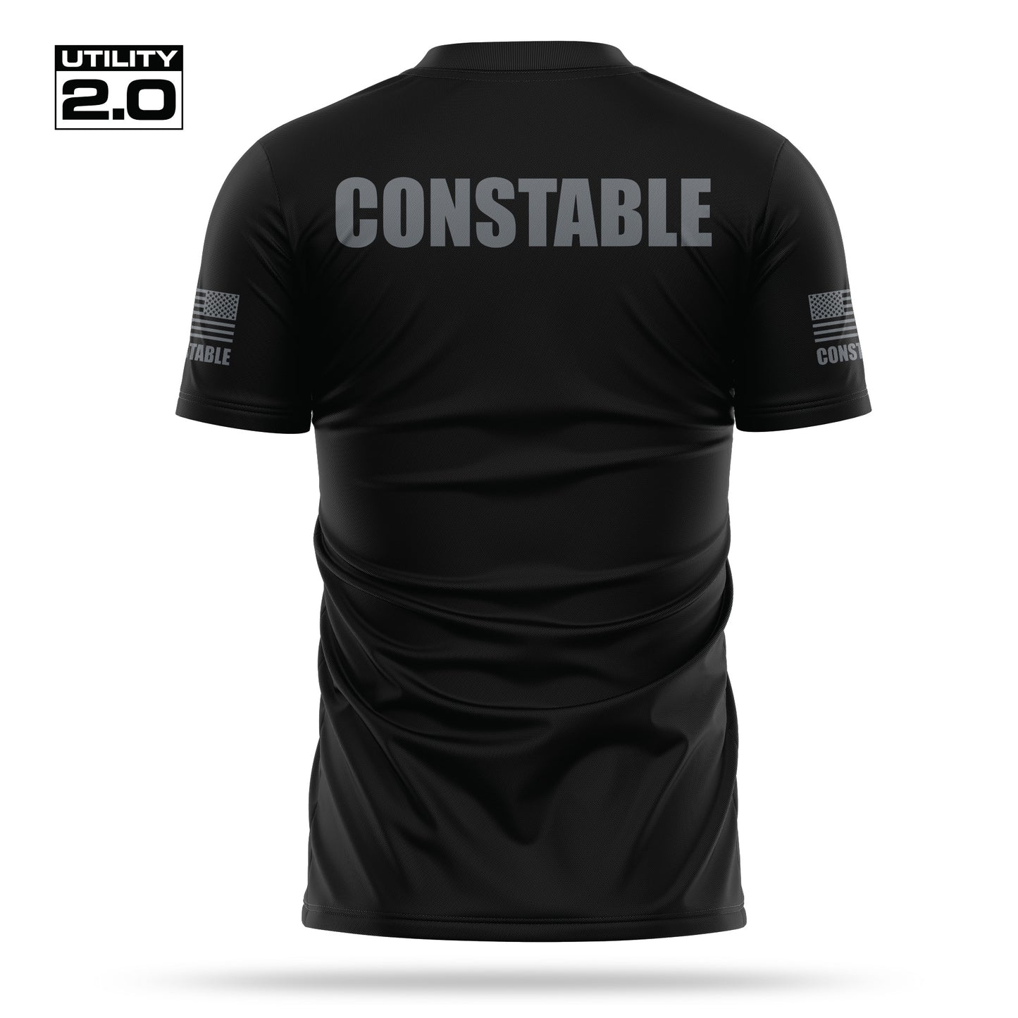 [CONSTABLE] Men's Utility 2.0 Short Sleeve [BLK/GRY]-13 Fifty Apparel