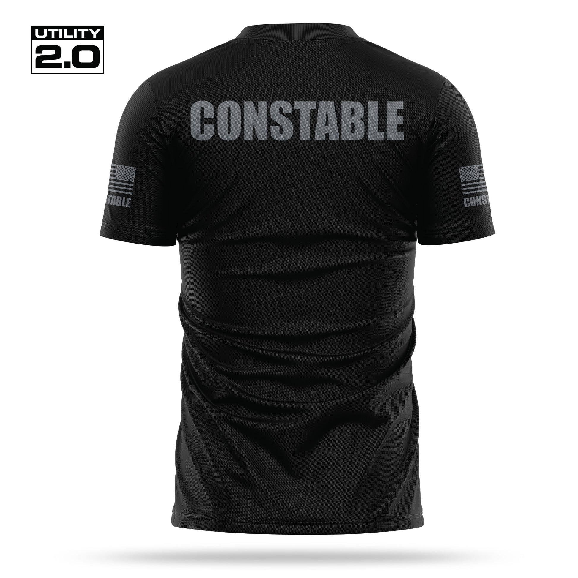 [CONSTABLE] Men's Utility 2.0 Short Sleeve [BLK/GRY]-13 Fifty Apparel
