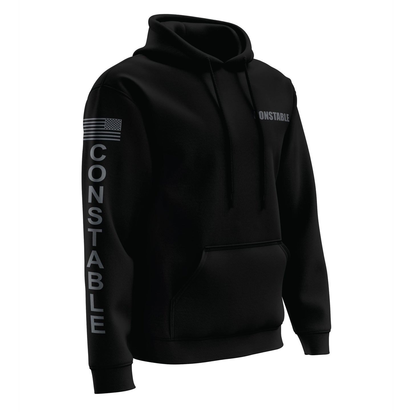 [CONSTABLE] Performance Hoodie 2.0 [BLK/GRY]-13 Fifty Apparel