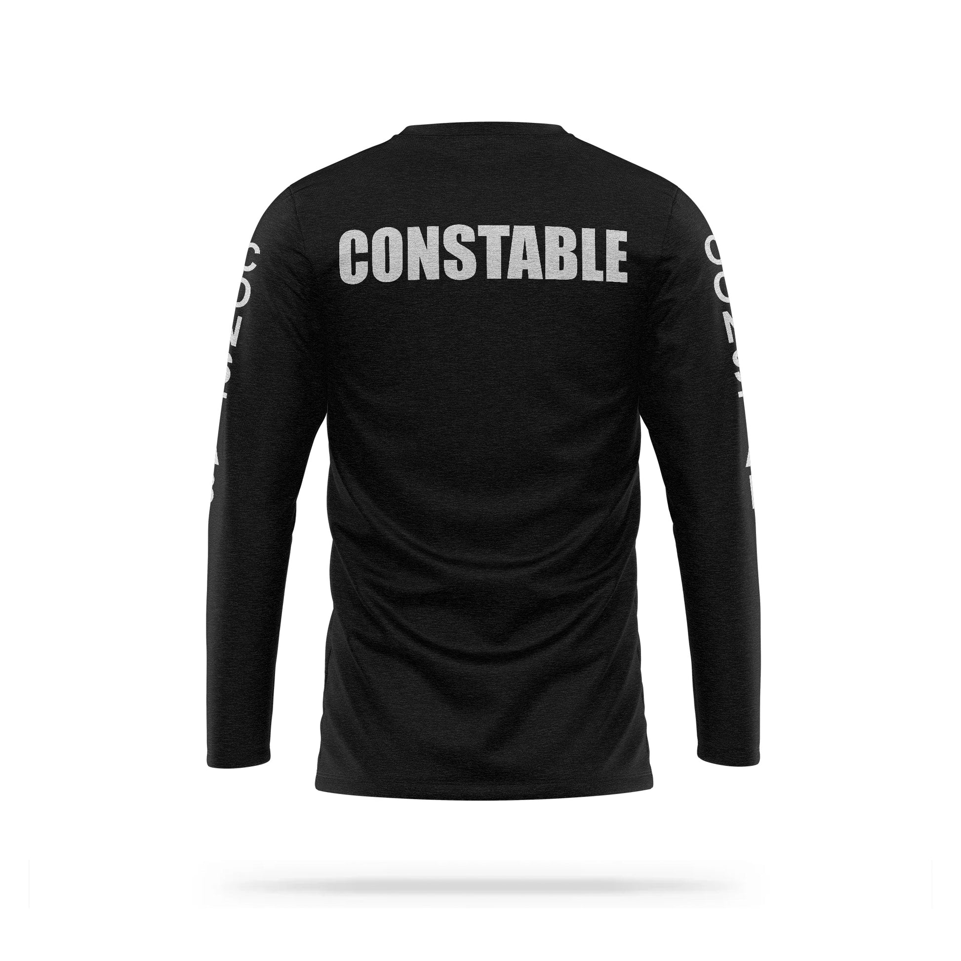 [CONSTABLE] Reflective Cotton Blend Long Sleeve [BLK/REF] 13 Fifty Apparel 