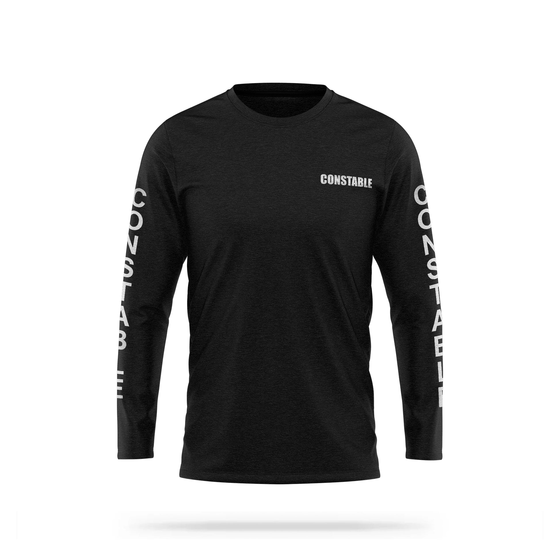 [CONSTABLE] Reflective Cotton Blend Long Sleeve [BLK/REF] 13 Fifty Apparel 