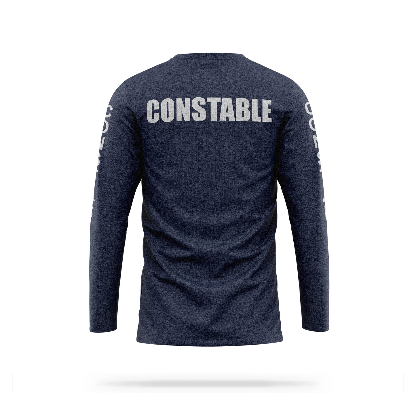 [CONSTABLE] Reflective Cotton Blend Long Sleeve [NVY/REF]-13 Fifty Apparel