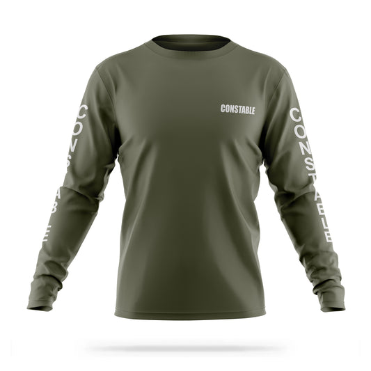 [CONSTABLE] Reflective Men's Utility Long Sleeve [GRN/REF]-13 Fifty Apparel