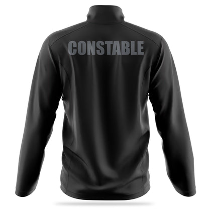 [CONSTABLE] Soft Shell Jacket [BLK/GRY]-13 Fifty Apparel