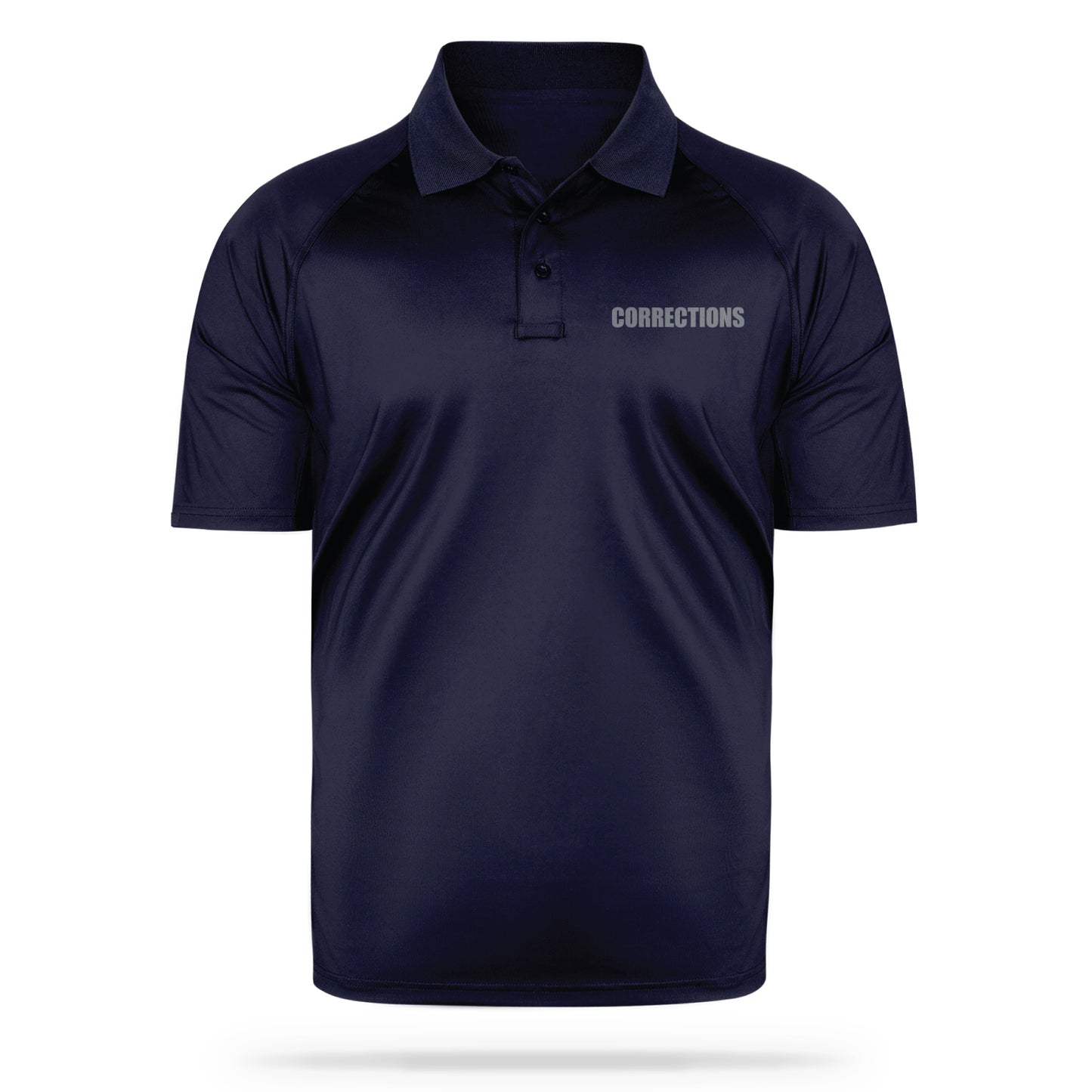 [CORRECTIONS] Men's Performance Polo [NVY/GRY]-13 Fifty Apparel