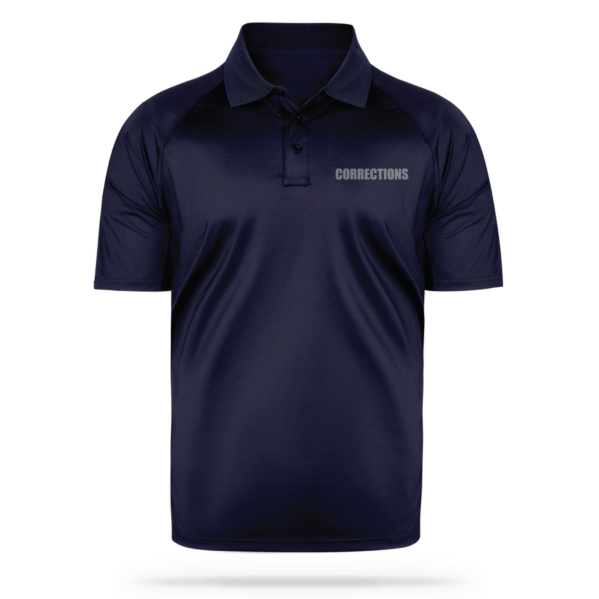 [CORRECTIONS] Men's Performance Polo [NVY/GRY]-13 Fifty Apparel