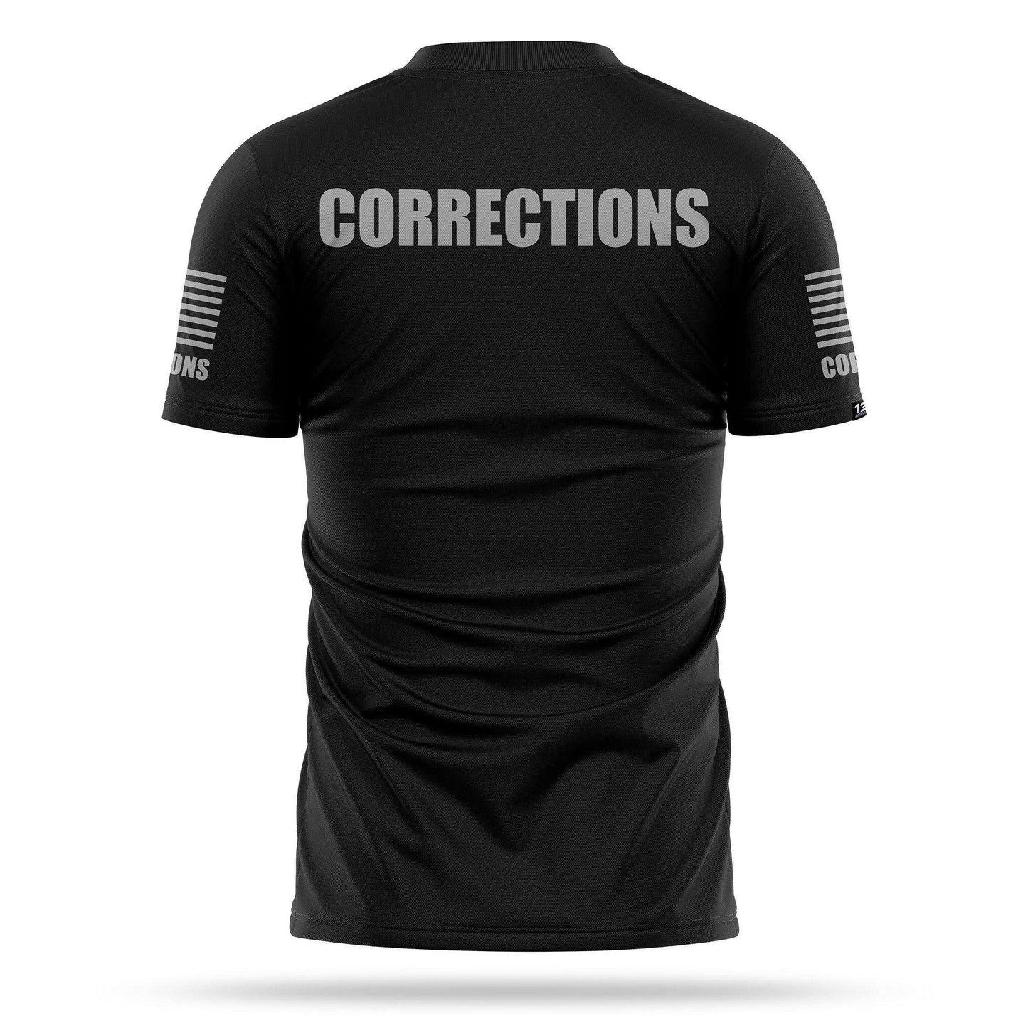 [CORRECTIONS] Men's Performance Shirt [BLK/GRY]-13 Fifty Apparel