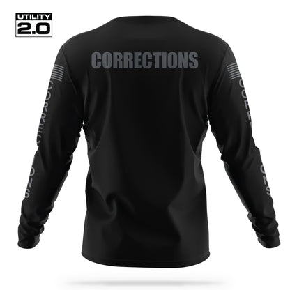 [CORRECTIONS] Men's Utility 2.0 Long Sleeve [BLK/GRY]-13 Fifty Apparel