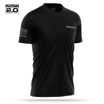 [CORRECTIONS] Men's Utility 2.0 Short Sleeve [BLK/GRY]-13 Fifty Apparel