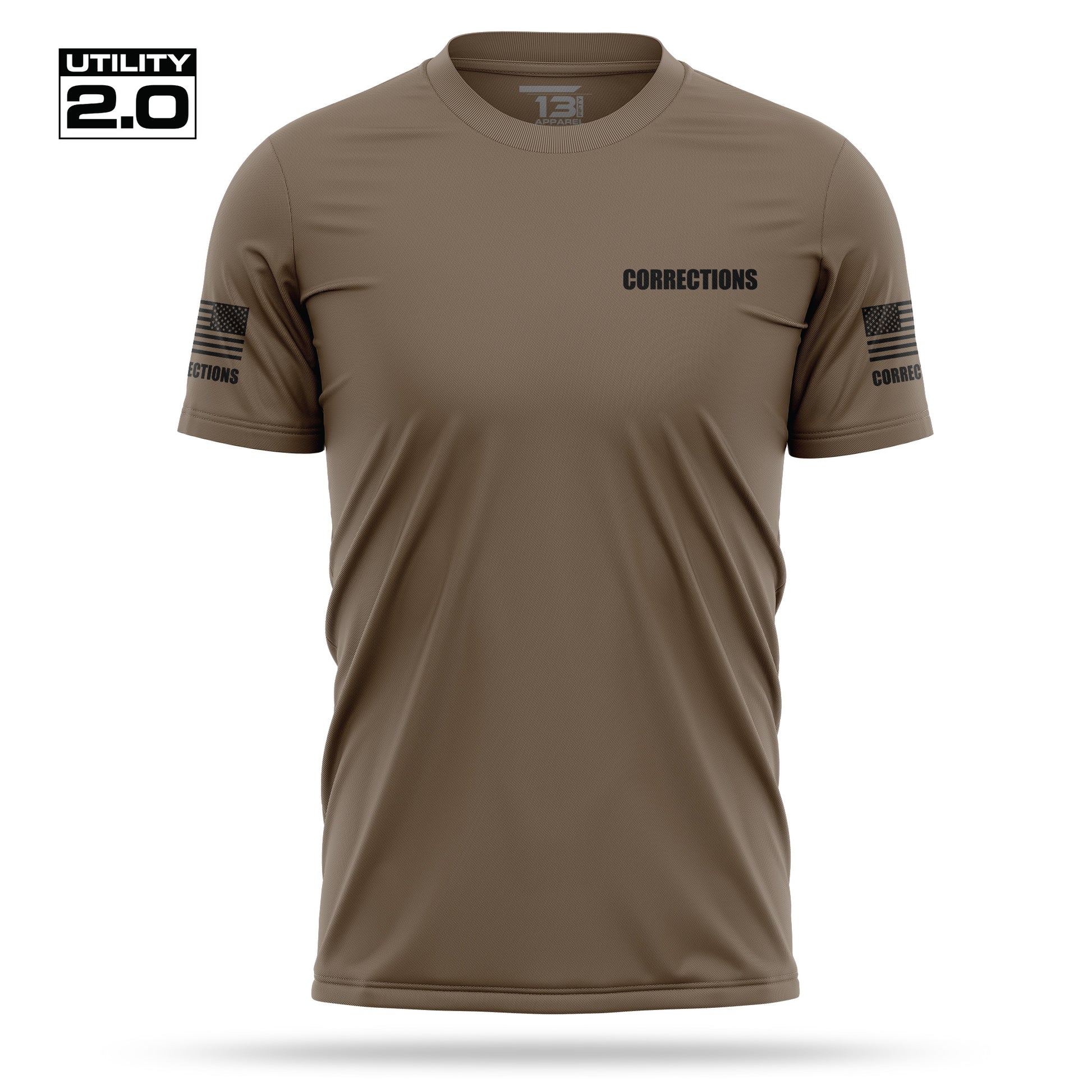 [CORRECTIONS] Men's Utility 2.0 Short Sleeve [CIGA/BLK]-13 Fifty Apparel