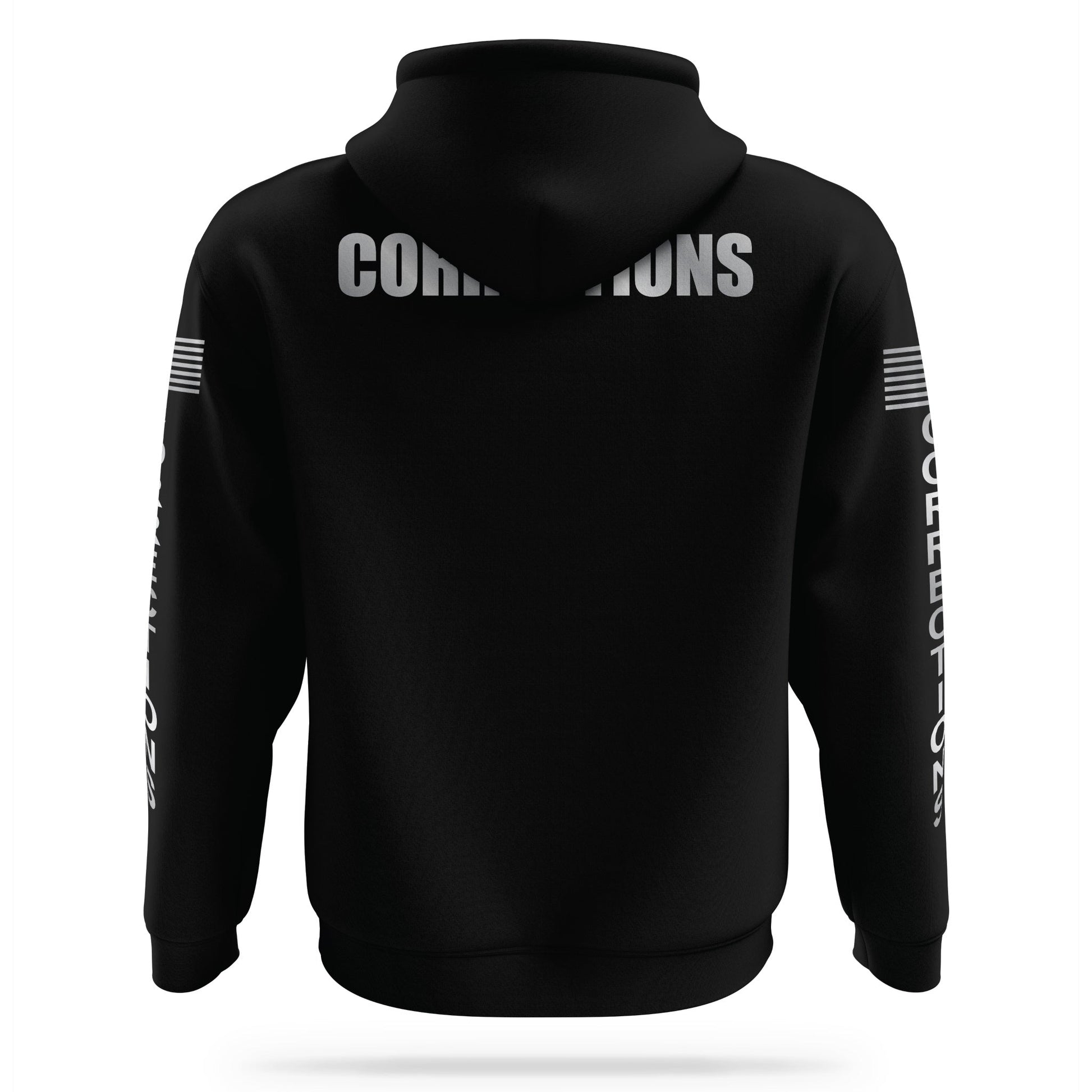 [CORRECTIONS] Reflective Performance Hoodie 2.0 [BLK/REF]-13 Fifty Apparel