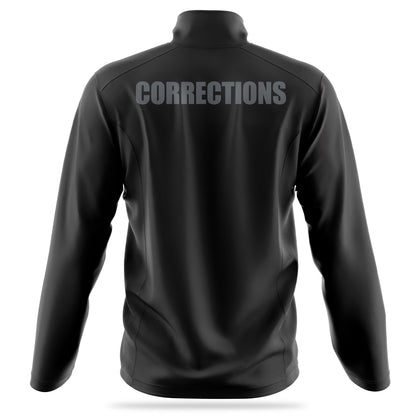 [CORRECTIONS] Soft Shell Jacket [BLK/GRY]-13 Fifty Apparel