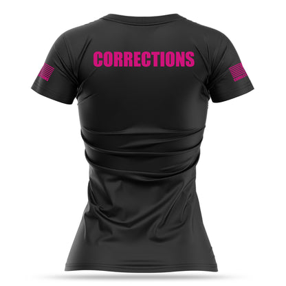 [CORRECTIONS] Women's Utility Shirt [BLK/PNK]-13 Fifty Apparel