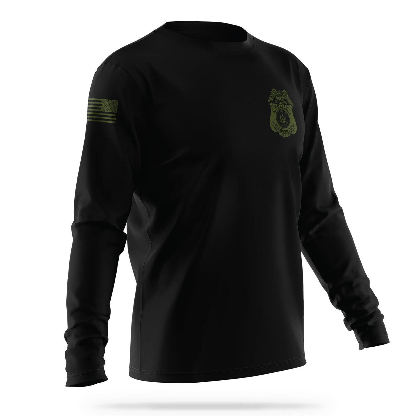 [DANSVILLE PD] Utility Shirt [BLACK]-13 Fifty Apparel