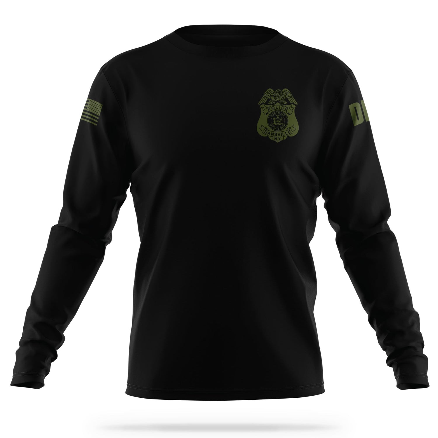 [DANSVILLE PD] Utility Shirt [BLACK]-13 Fifty Apparel