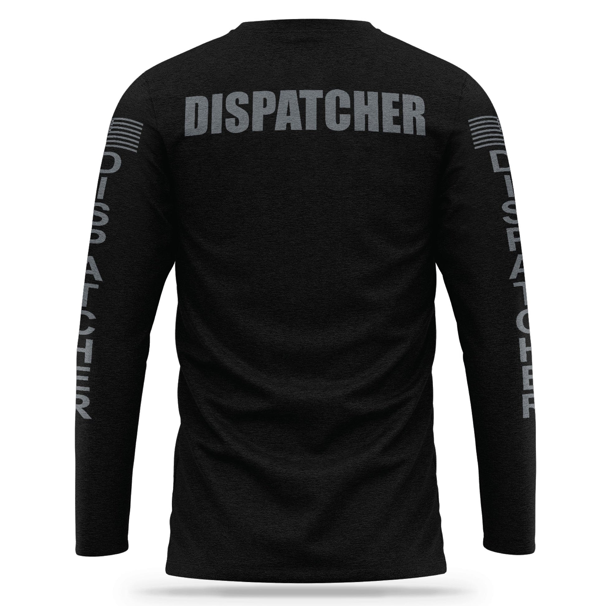 [DISPATCHER] Cotton Blend Long Sleeve [BLK/GRY]-13 Fifty Apparel