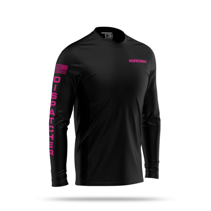 [DISPATCHER] Men's Utility Long Sleeve [BLK/PNK]-13 Fifty Apparel