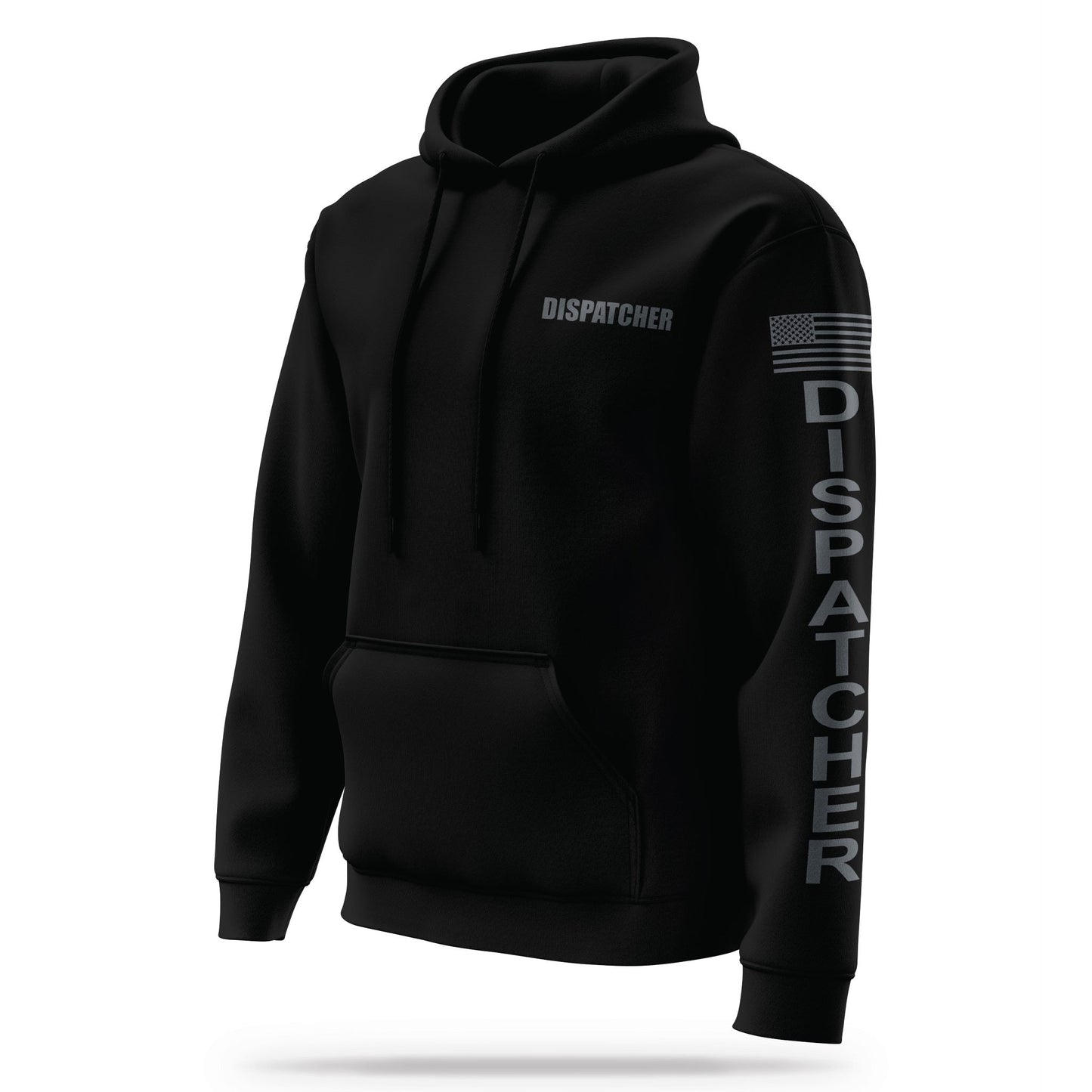 [DISPATCHER] Performance Hoodie 2.0 [BLK/GRY]-13 Fifty Apparel