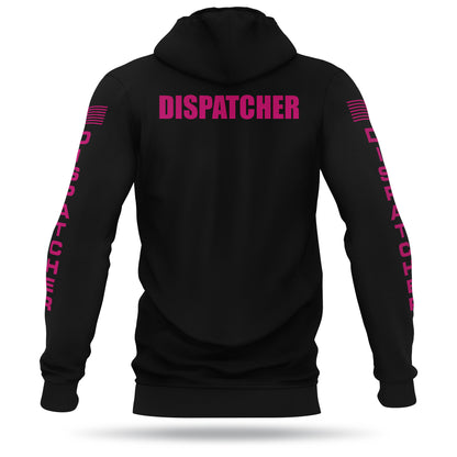 [DISPATCHER] Performance Hoodie 2.0 [BLK/PNK] 13 Fifty Apparel 