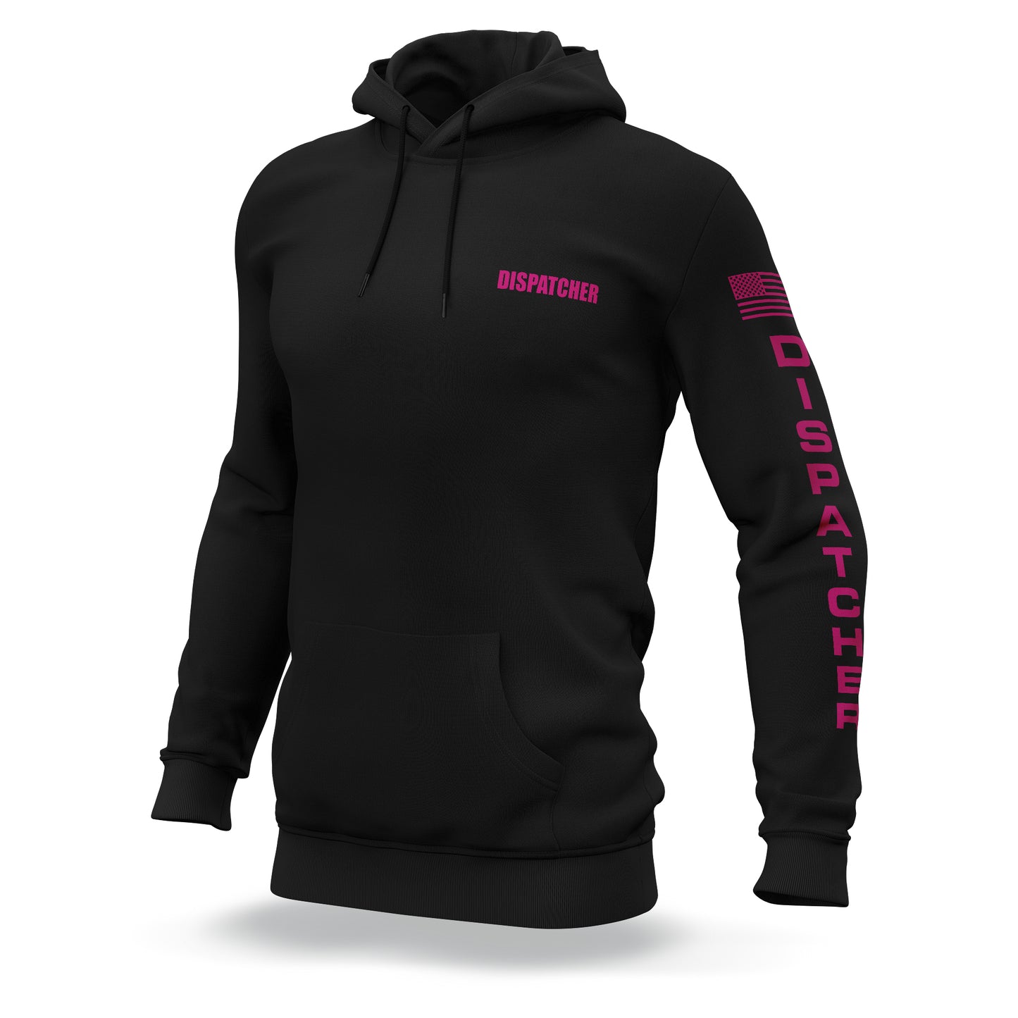 [DISPATCHER] Performance Hoodie 2.0 [BLK/PNK] 13 Fifty Apparel 