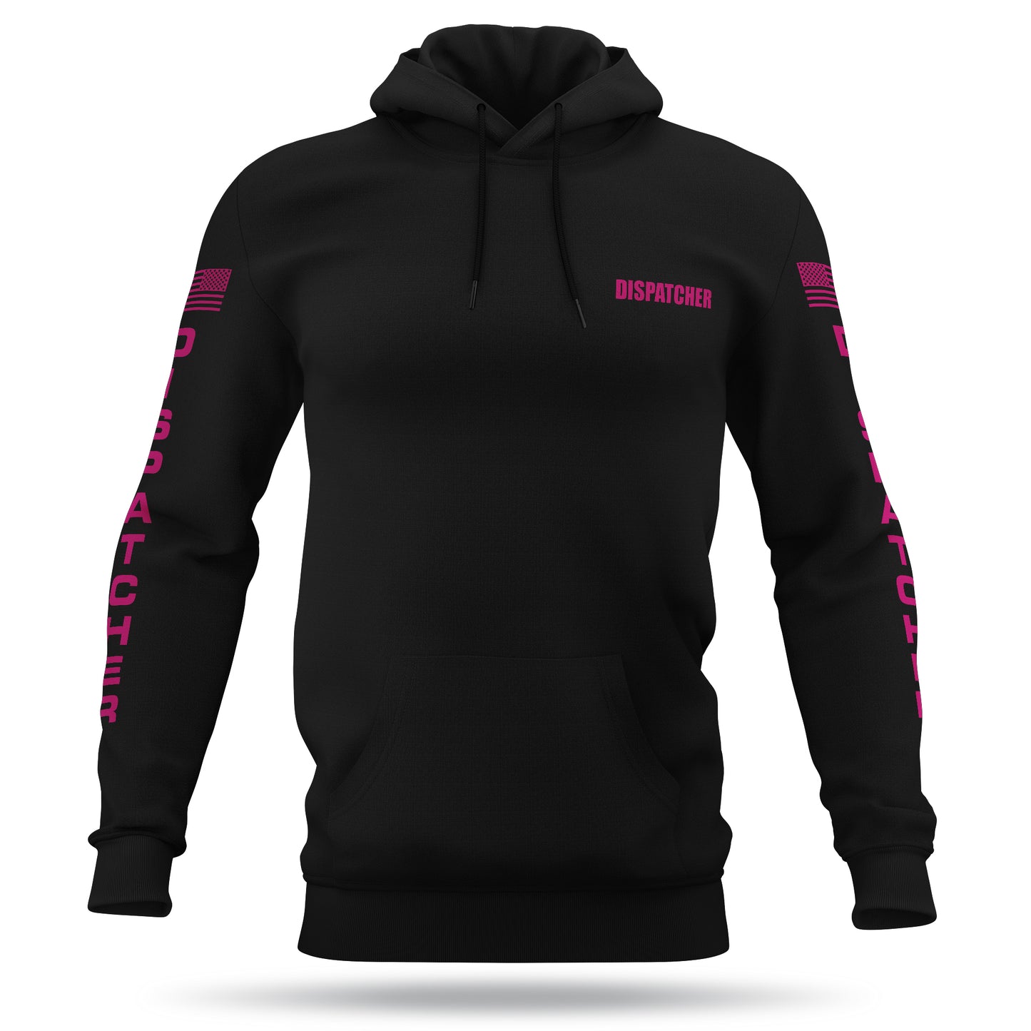 [DISPATCHER] Performance Hoodie 2.0 [BLK/PNK] 13 Fifty Apparel 
