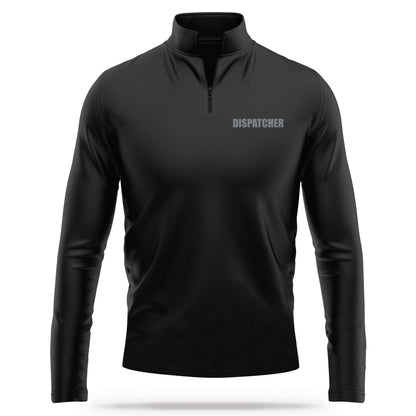 [DISPATCHER] Performance Quarter Zip [BLK/GRY]-13 Fifty Apparel