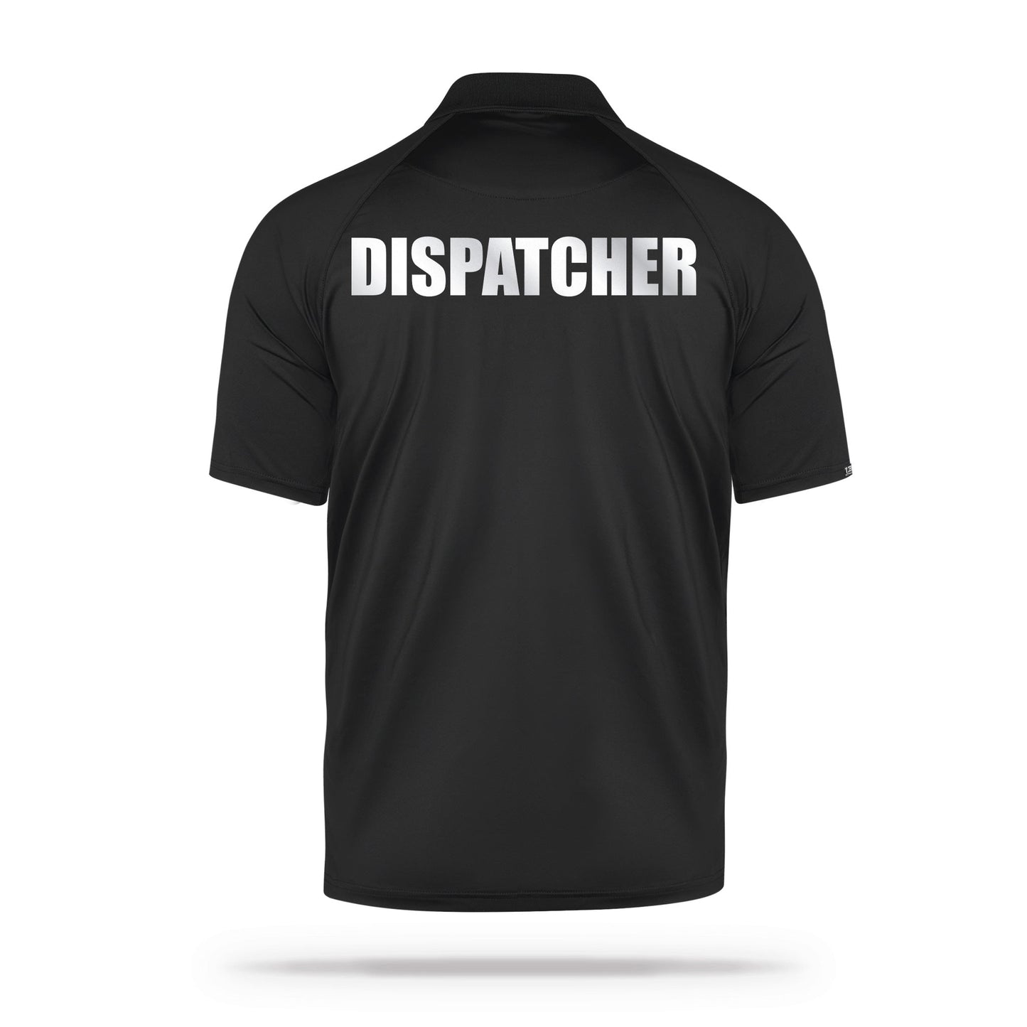 [DISPATCHER] Reflective Performance Polo [BLK/REF]-13 Fifty Apparel