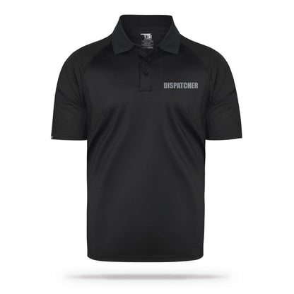 [DISPATCHER] Reflective Performance Polo [BLK/REF]-13 Fifty Apparel