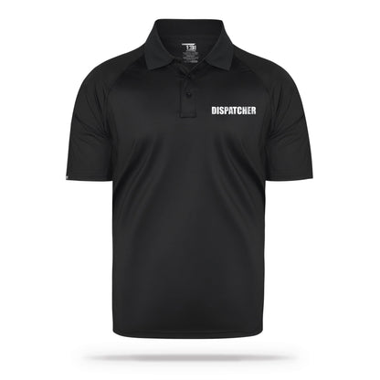 [DISPATCHER] Reflective Performance Polo [BLK/REF]-13 Fifty Apparel