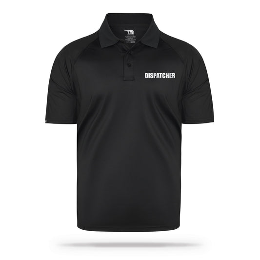 [DISPATCHER] Reflective Performance Polo [BLK/REF] 13 Fifty Apparel 