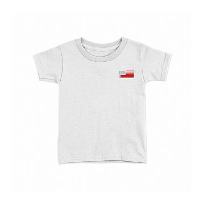 [DOCKSIDE] Kid's Cotton Blend Shirt [WHT/NVY]-13 Fifty Apparel