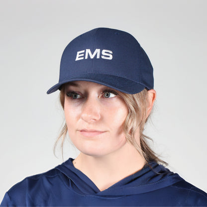 [EMS] Embroidered Flexfit® Adjustable Cap [NVY/WHT]-13 Fifty Apparel