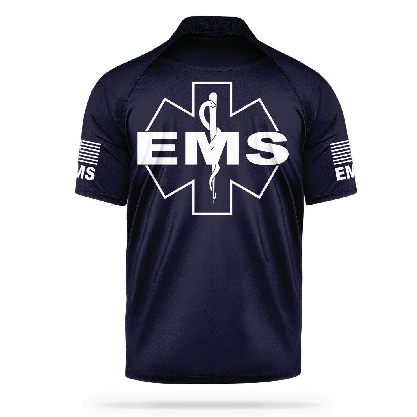 [EMS] Men's Performance Polo [NVY/GRY] 13 Fifty Apparel 