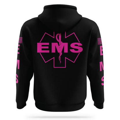 [EMS] Performance Hoodie 2.0 [BLK/PNK] 13 Fifty Apparel 