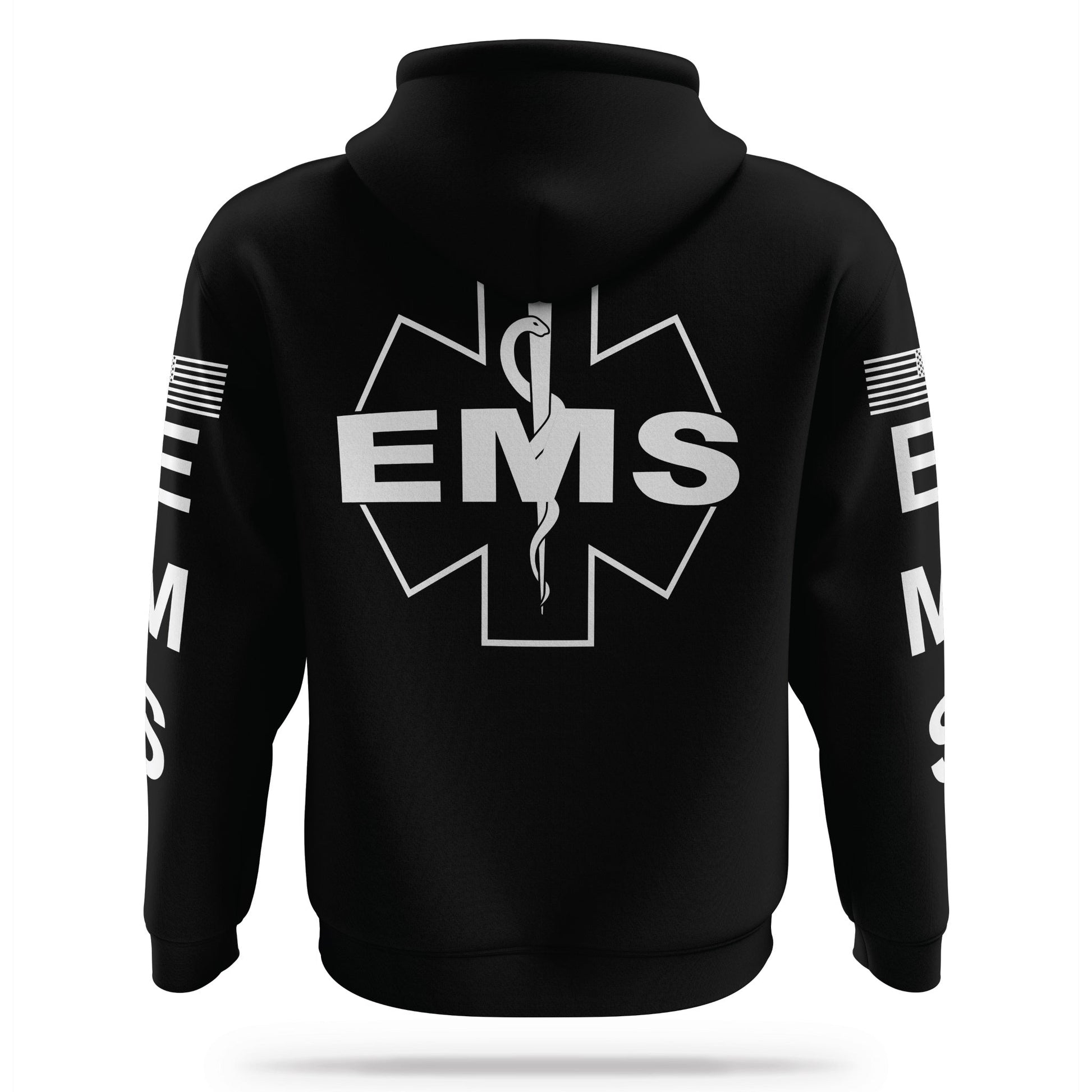 [EMS] Performance Hoodie 2.0 [BLK/WHT]-13 Fifty Apparel