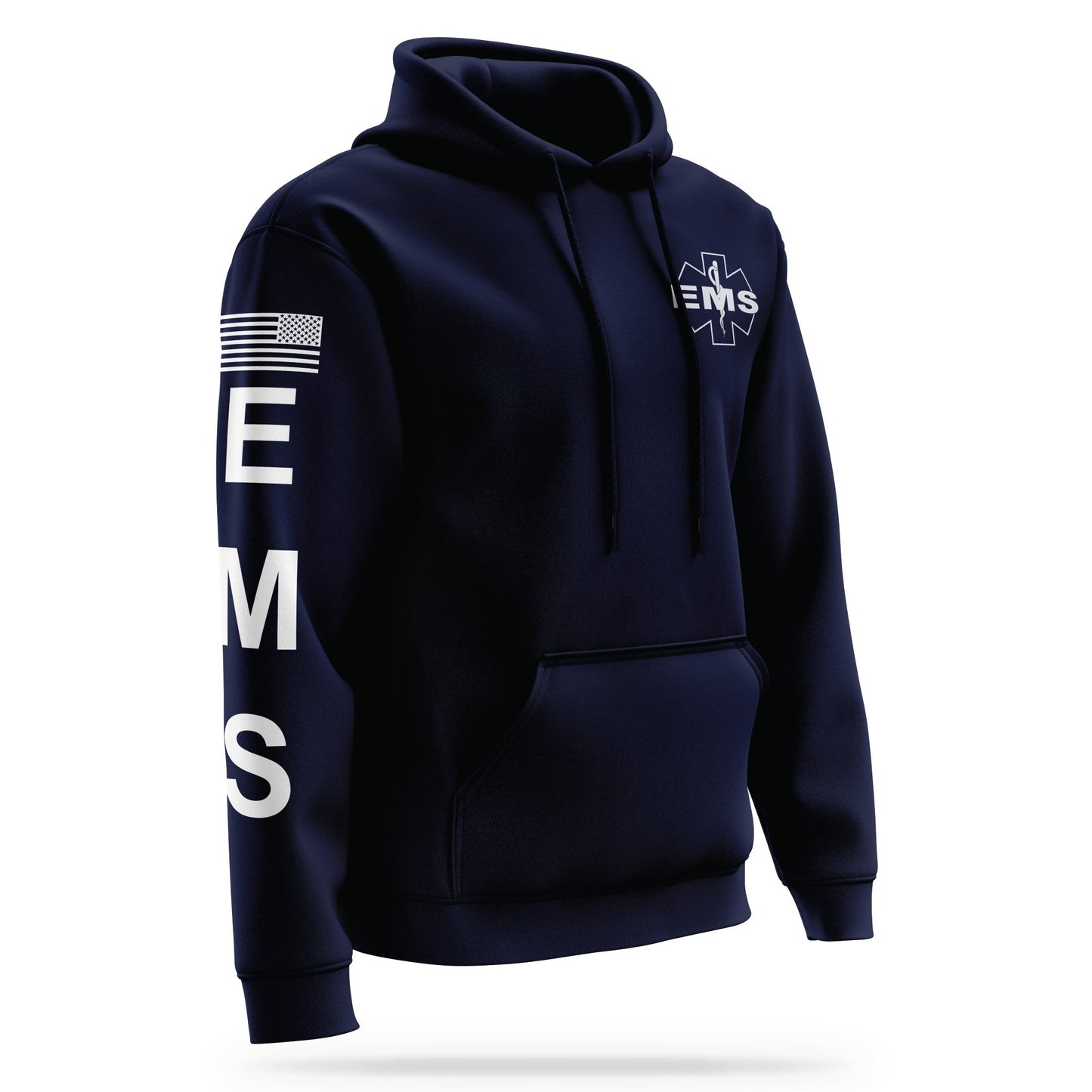 [EMS] Performance Hoodie 2.0 [NVY/WHT]-13 Fifty Apparel