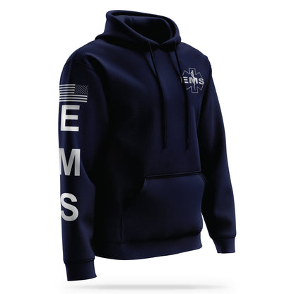 [EMS] Reflective Performance Hoodie 2.0 [NVY/REF]-13 Fifty Apparel