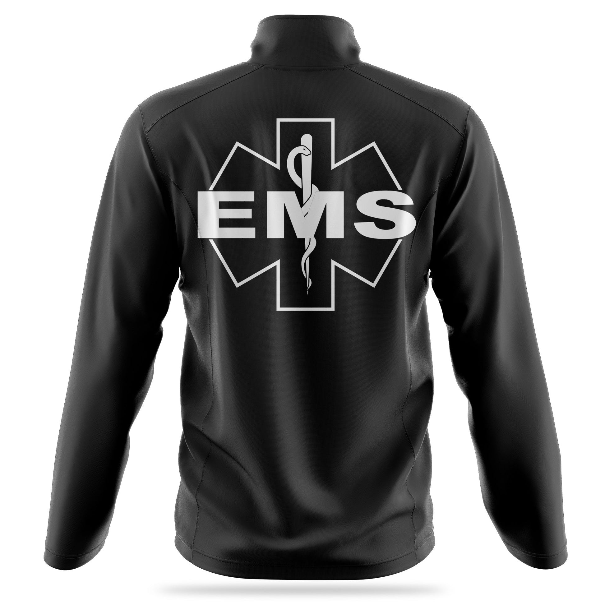 [EMS] Soft Shell Jacket [BLK/WHT]-13 Fifty Apparel