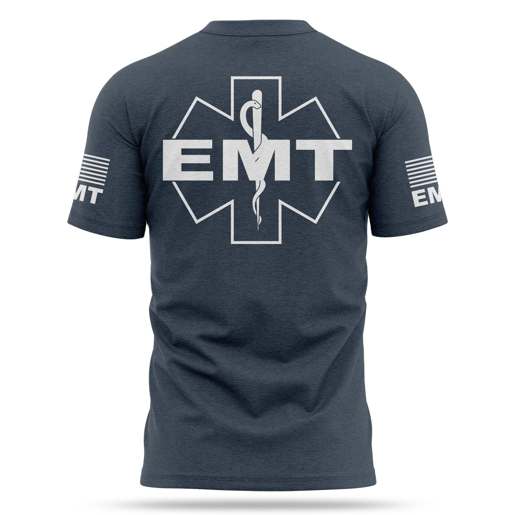 [EMT] Cotton Blend Shirt [NVY/WHT]-13 Fifty Apparel