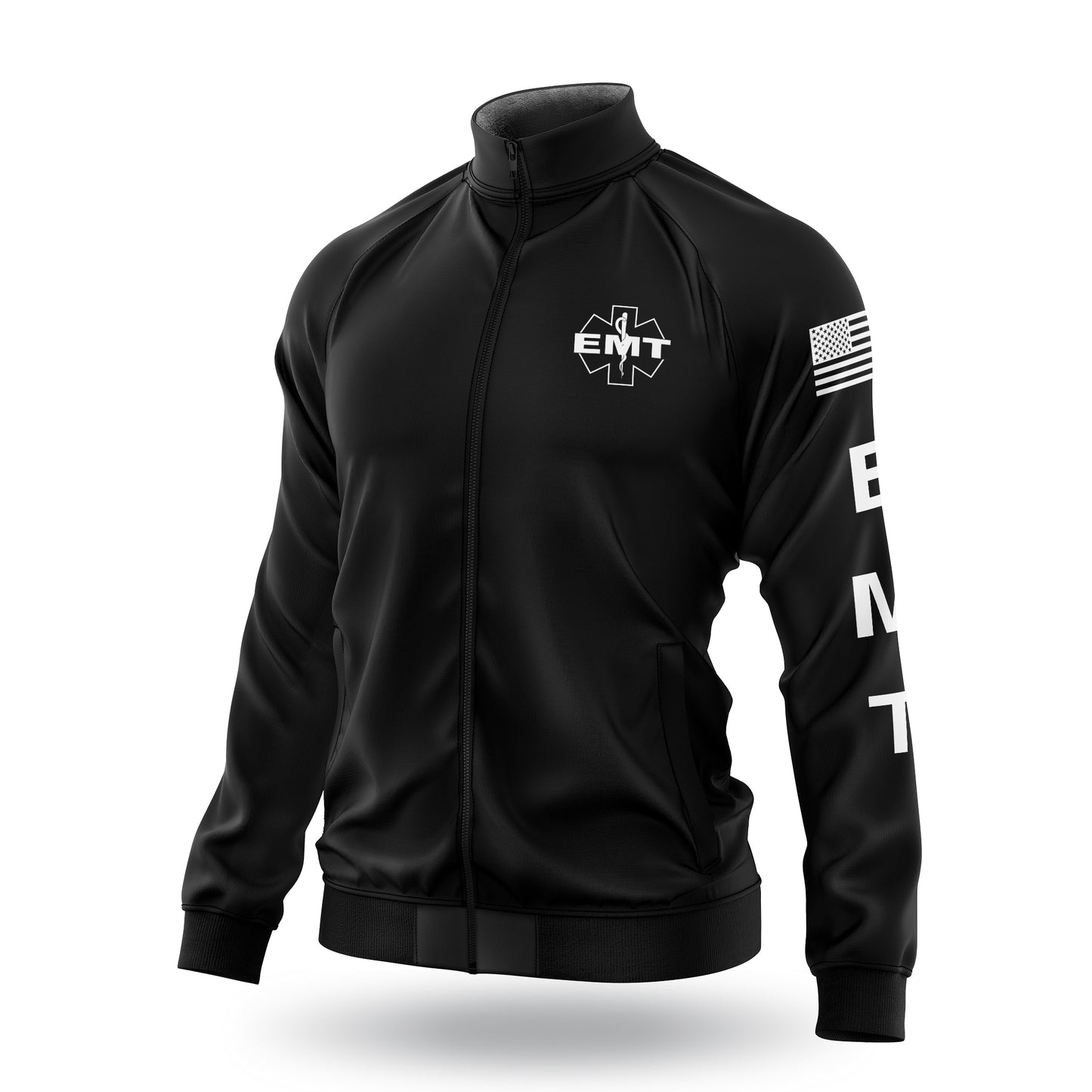 [EMT] Defender Jacket [BLK/WHT]﻿-13 Fifty Apparel